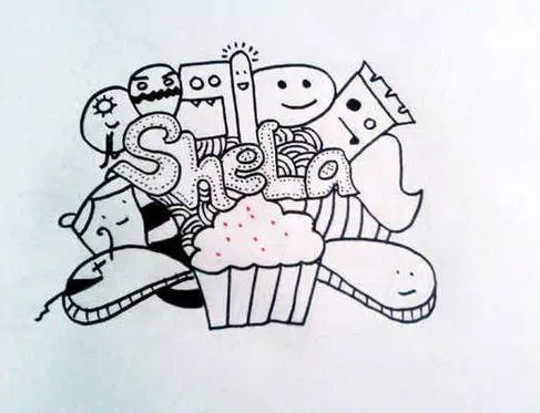 Detail Doodle Keren Tapi Simple Nomer 49