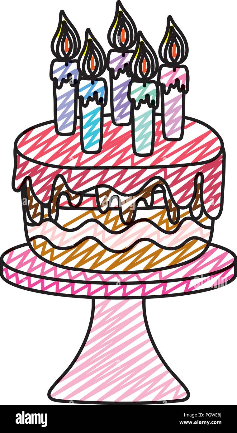 Detail Doodle Kue Ulang Tahun Nomer 23