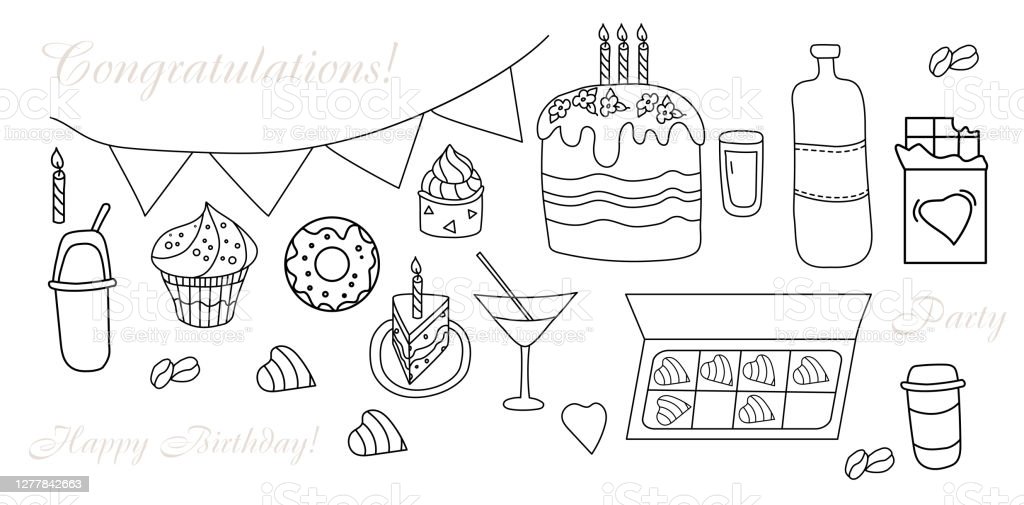 Detail Doodle Makanan Dan Minuman Nomer 22