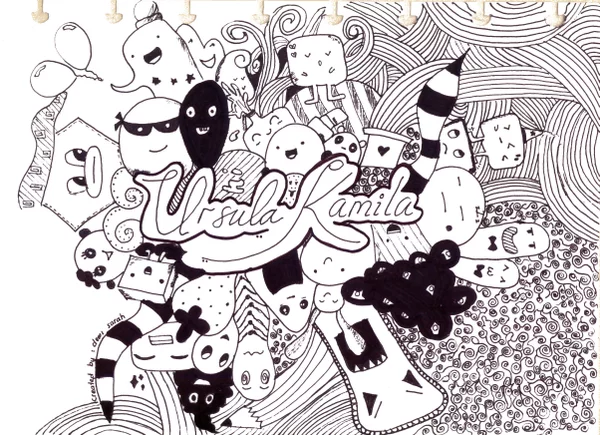Detail Doodle Nama Dewi Nomer 45