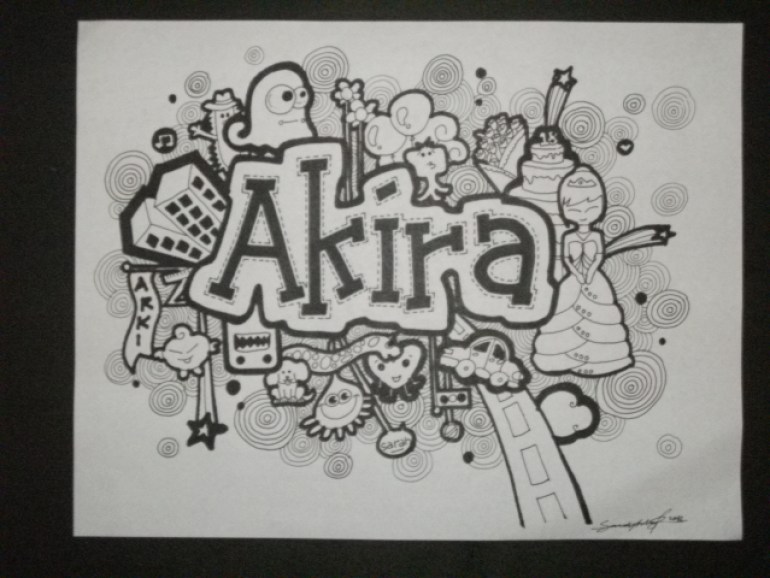 Detail Doodle Nama Dila Nomer 16