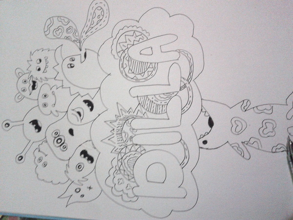 Detail Doodle Nama Dila Nomer 6