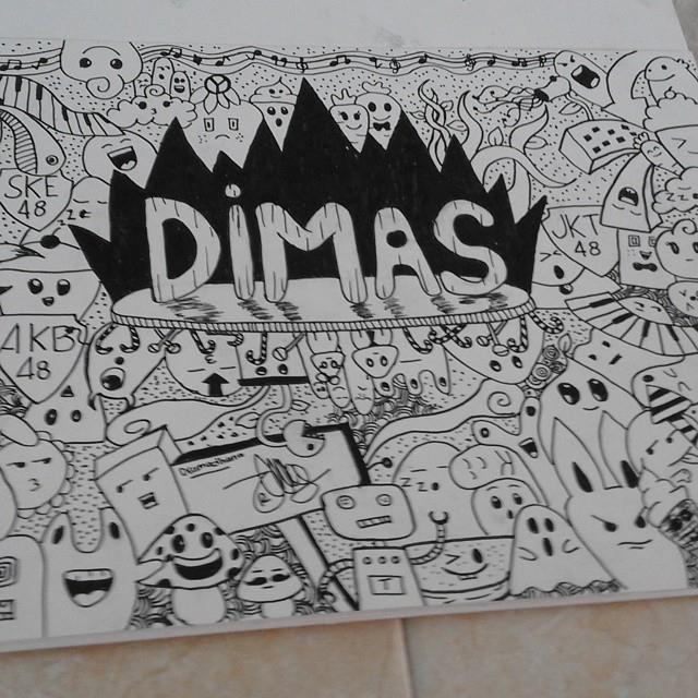 Detail Doodle Nama Dimas Nomer 14