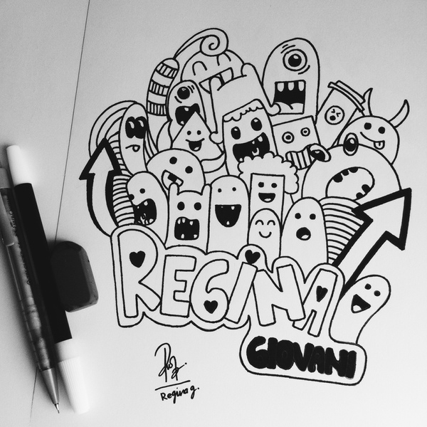 Detail Doodle Nama Keren Nomer 44