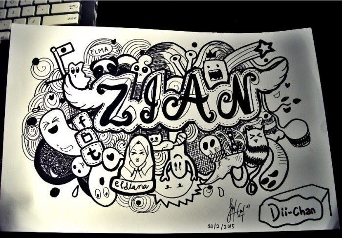 Detail Doodle Paling Keren Nomer 3