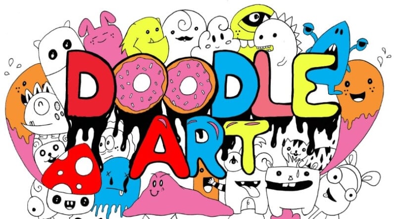 Detail Doodle Simple Keren Nomer 26