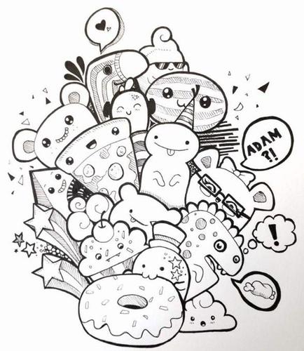 Detail Doodle Simple Keren Nomer 35