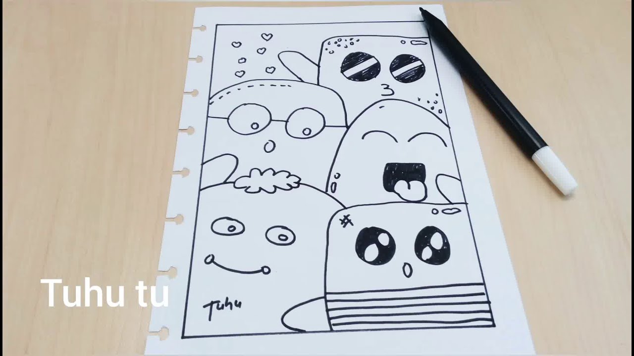 Detail Doodle Simple Keren Nomer 5