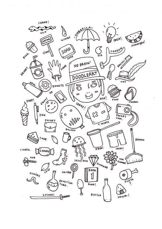 Detail Doodle Simple Keren Nomer 49