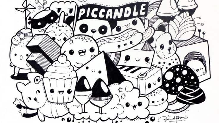 Detail Doodle Simple Keren Nomer 51