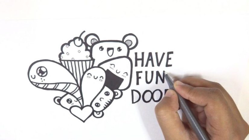 Detail Doodle Simple Keren Nomer 52