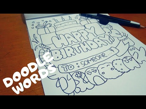 Detail Doodle Ucapan Ulang Tahun Nomer 24