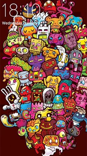 Detail Doodle Wallpaper Nomer 47