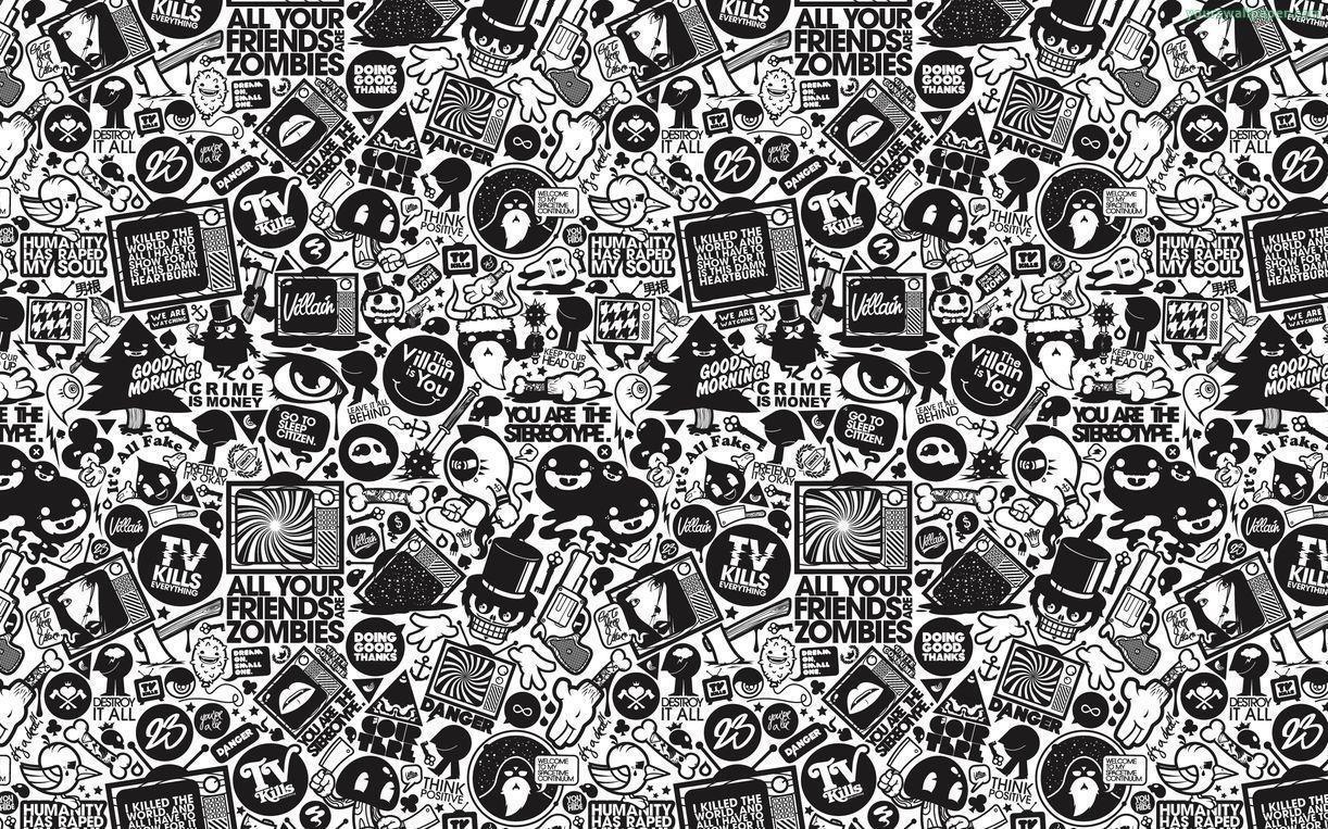 Detail Doodle Wallpaper Nomer 7