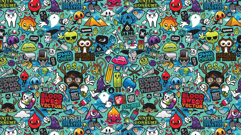 Detail Doodle Wallpaper For Laptop Nomer 24