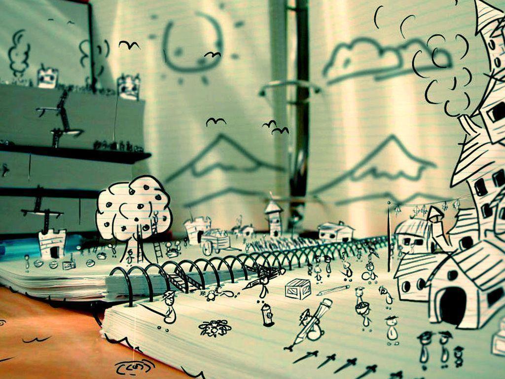 Detail Doodle Wallpaper For Laptop Nomer 26