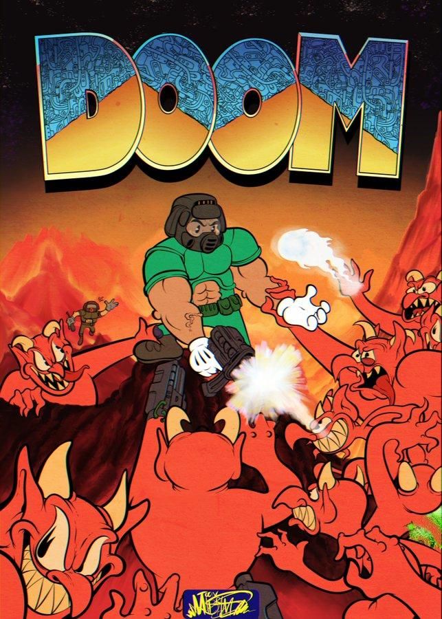 Detail Doom 1993 Logo Nomer 28