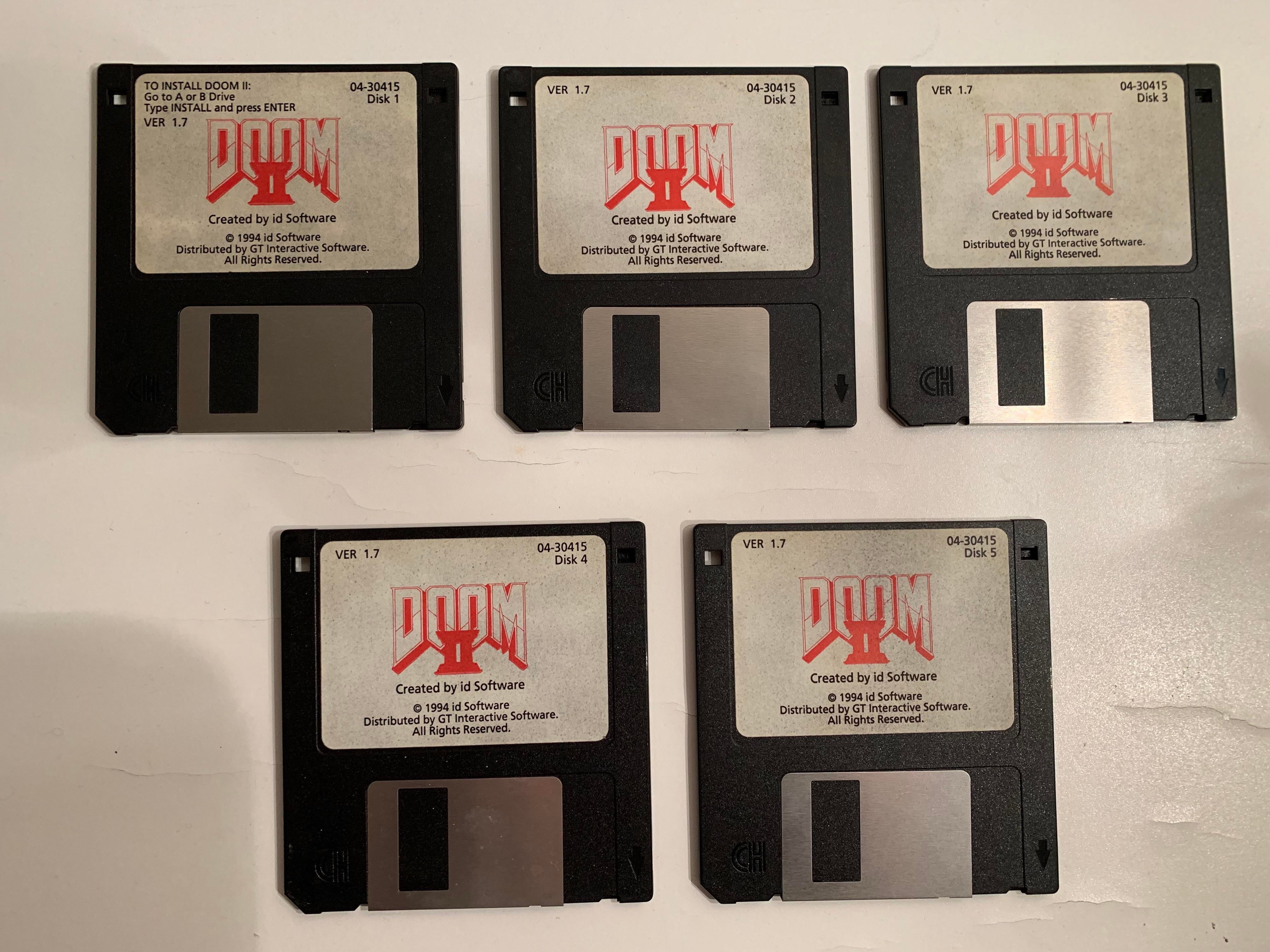 Detail Doom 2 Floppy Disk Nomer 3