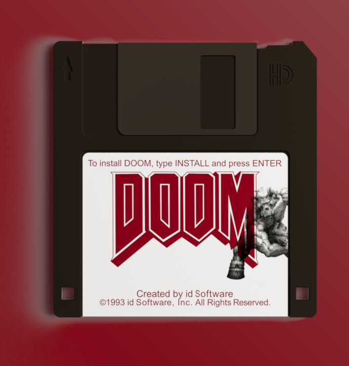 Detail Doom 2 Floppy Disk Nomer 26