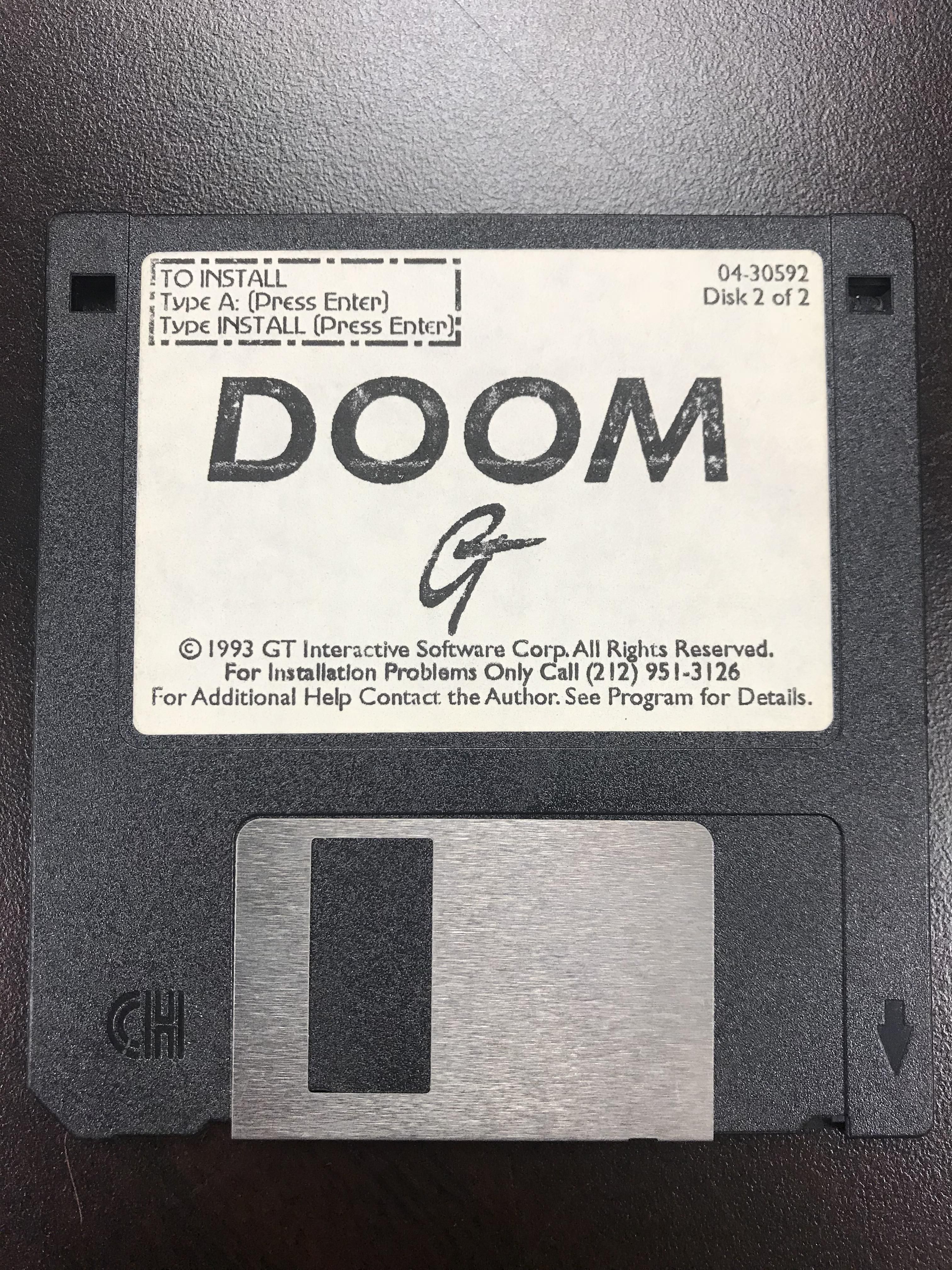 Detail Doom 2 Floppy Disk Nomer 53