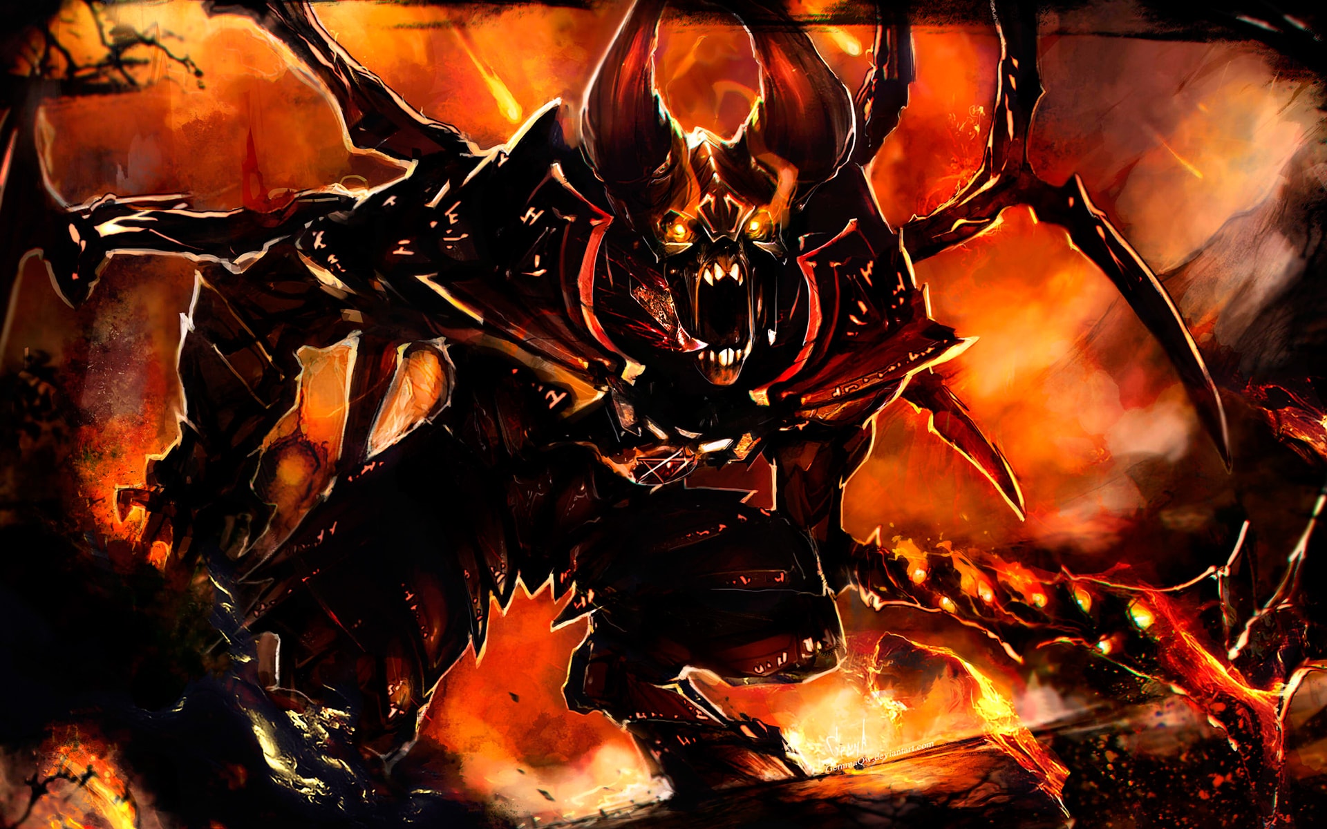 Detail Doom Dota 2 Wallpaper Nomer 11