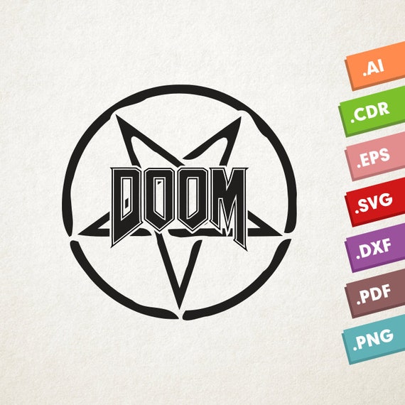 Detail Doom Game Logo Nomer 17