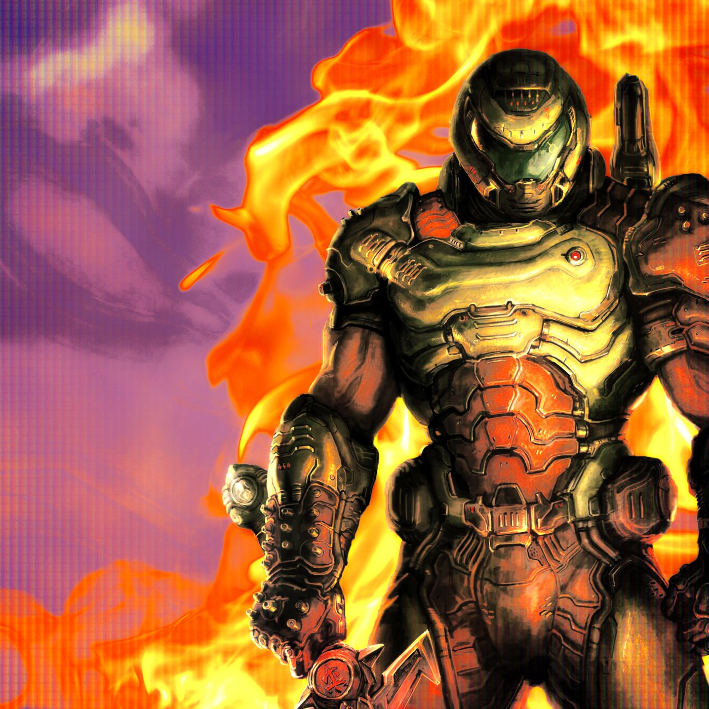 Detail Doom Radiation Suit Nomer 24