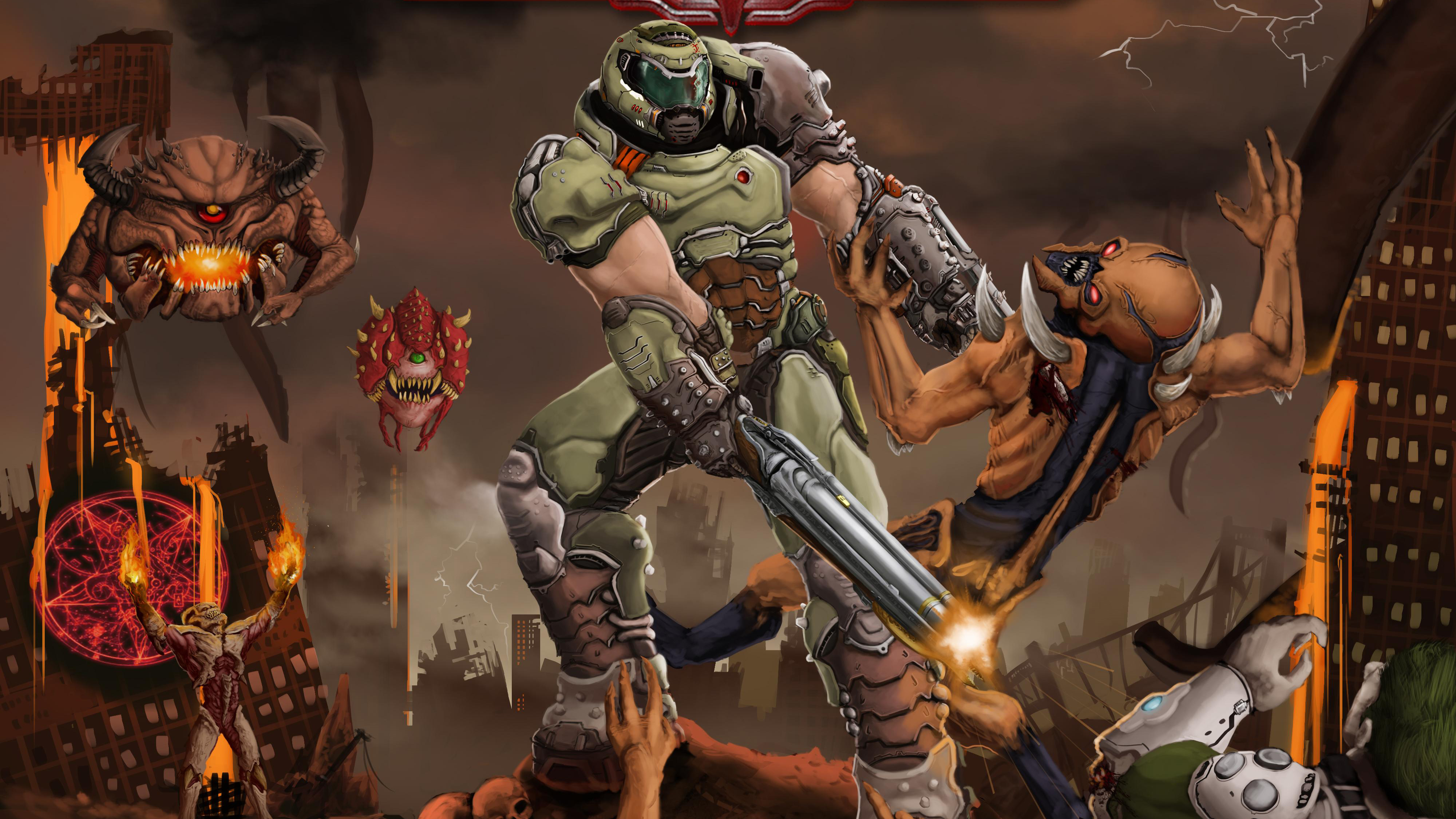 Detail Doom Wallpaper Hd Nomer 49