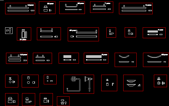 Detail Door Handle Autocad Nomer 8