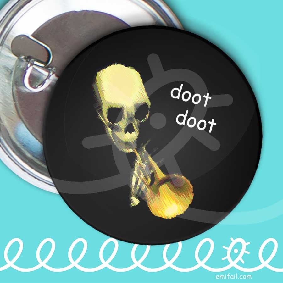 Detail Doot Doot Skull Nomer 47