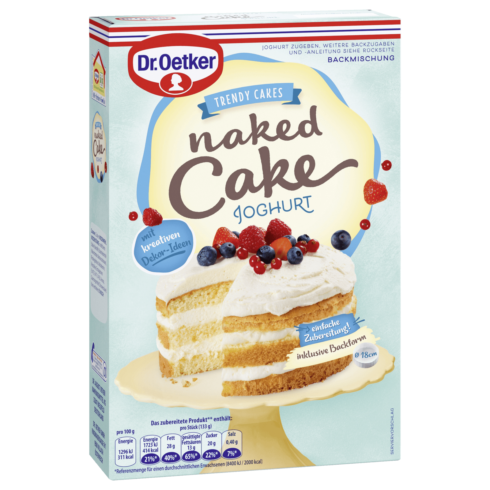 Detail Dr Oetker Karottenkuchen Backmischung Nomer 5