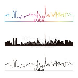 Detail Dubai Skyline Nomer 16
