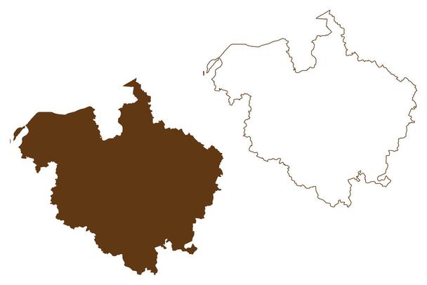 Detail Karte Von Mecklenburg Vorpommern Nomer 14