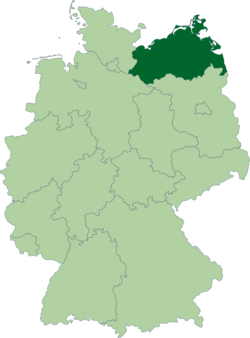 Detail Karte Von Mecklenburg Vorpommern Nomer 6