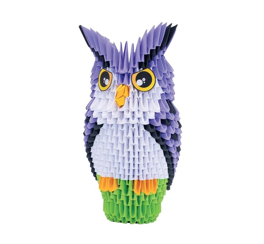 Detail Origami Eule 3d Nomer 10