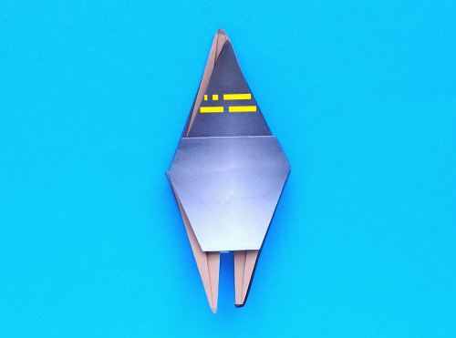 Detail Origami Eule 3d Nomer 20
