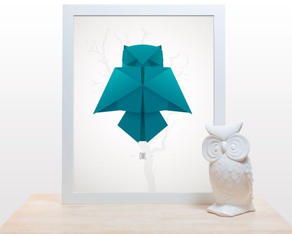 Detail Origami Eule 3d Nomer 5