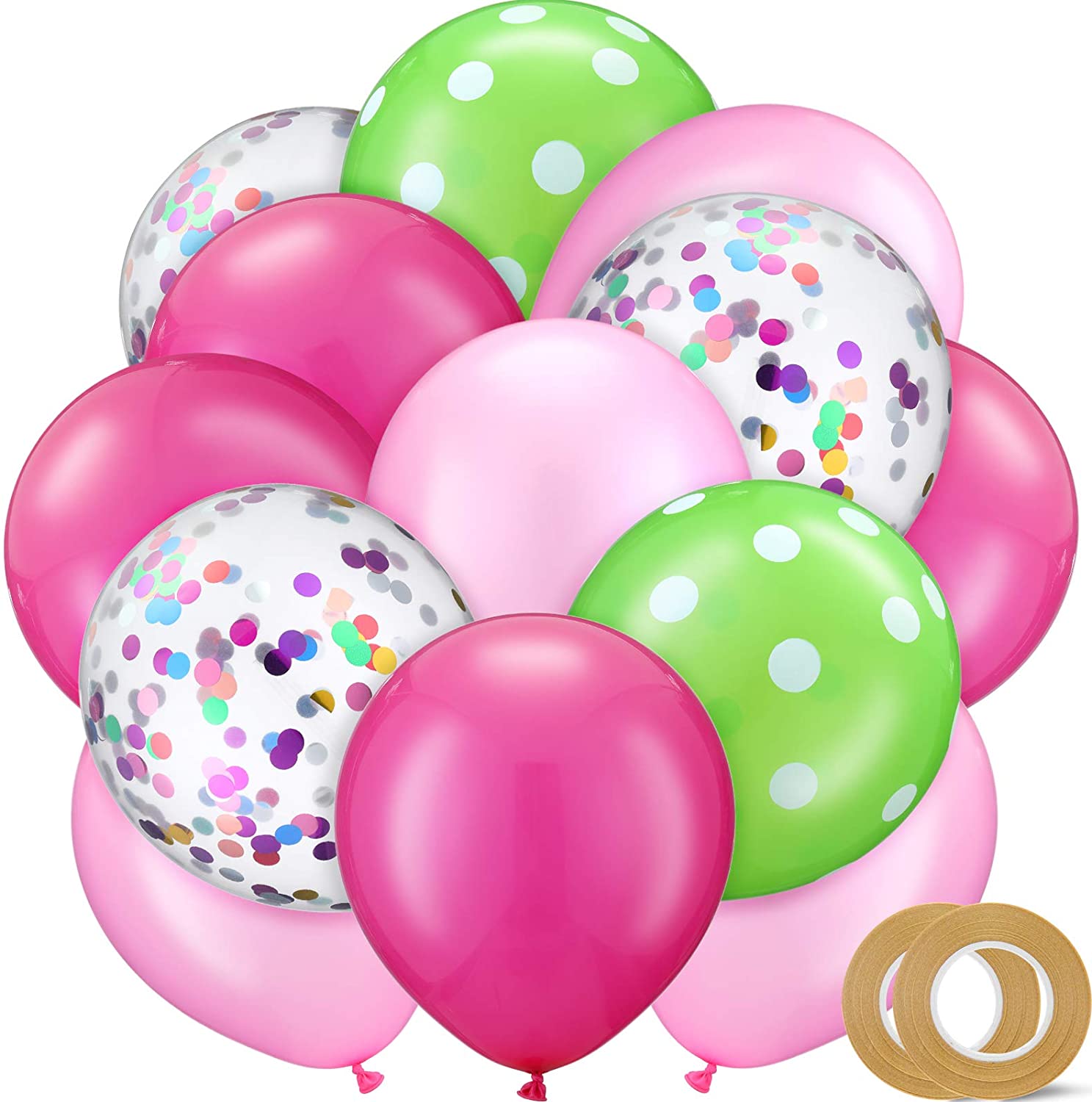 Detail Pink Birthday Balloons Nomer 11