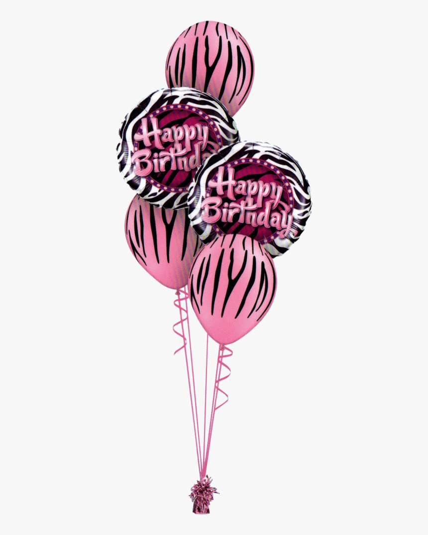 Detail Pink Birthday Balloons Nomer 3