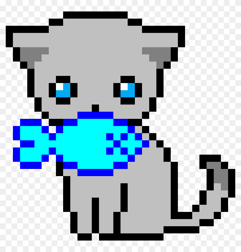 Detail Pixelart Fish Nomer 25