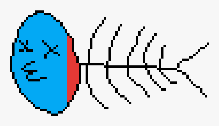 Detail Pixelart Fish Nomer 28