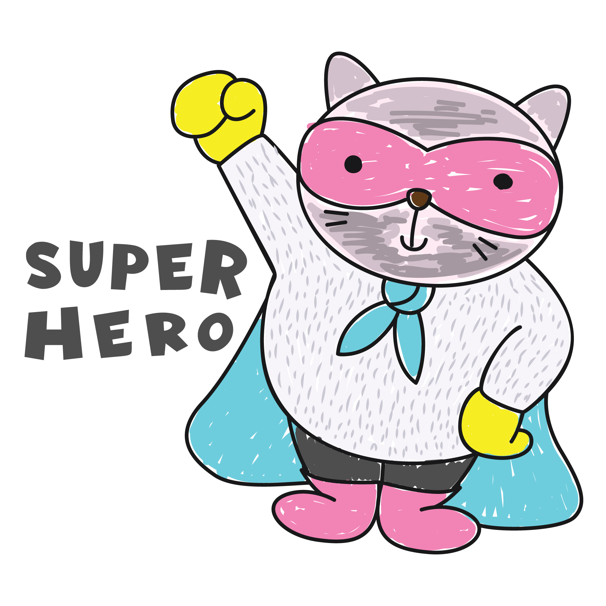 Superheld Katze - KibrisPDR