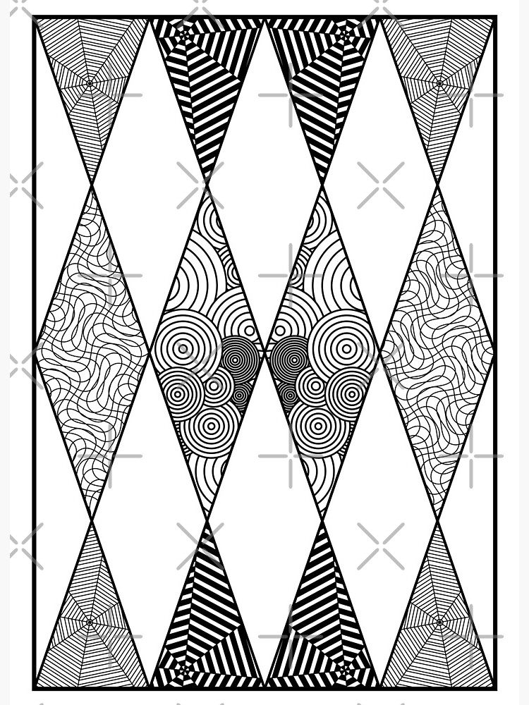Detail Symmetrische Muster Nomer 8