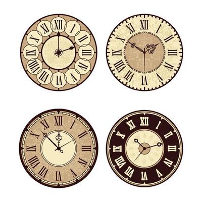 Detail Vintage Clock Nomer 21