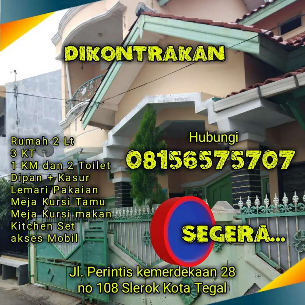 Detail Rumah Kontrakan Di Kota Tegal Nomer 53