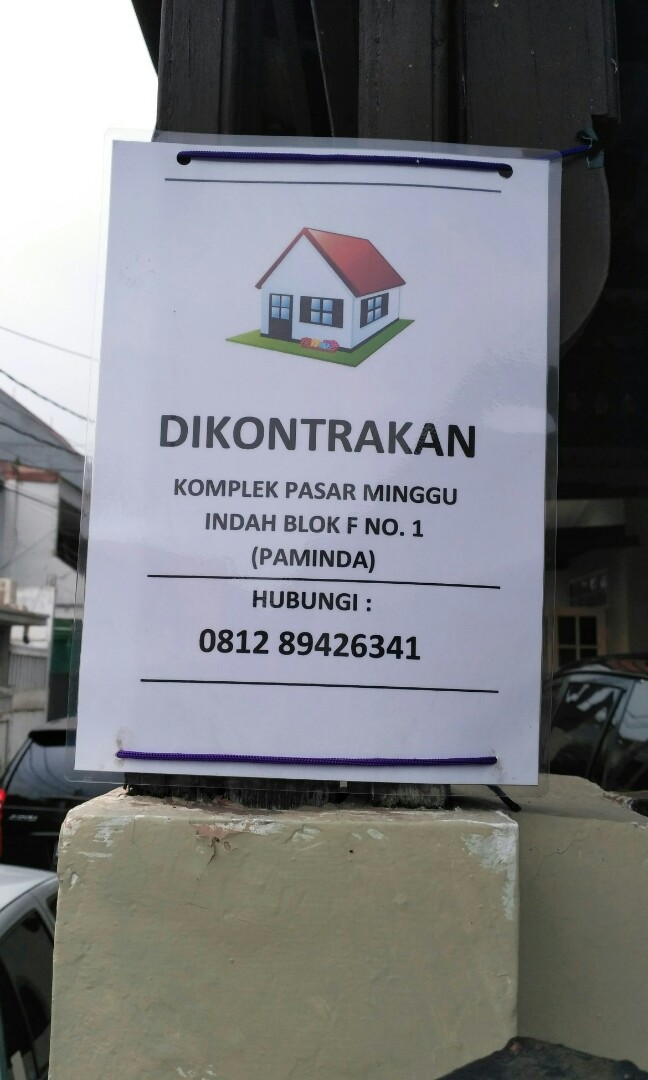 Detail Rumah Kontrakan Di Pasar Minggu Jakarta Selatan Nomer 21