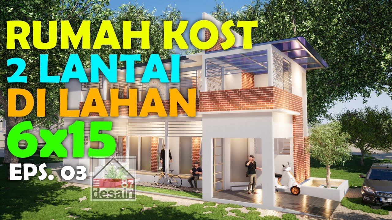 Detail Rumah Kost 2 Lantai Nomer 34