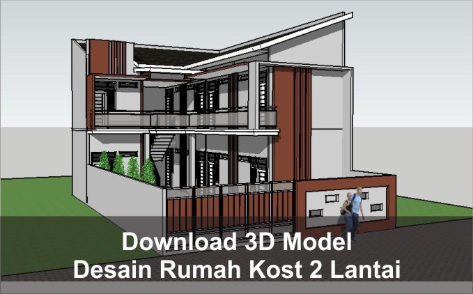 Detail Rumah Kost 2 Lantai Nomer 39