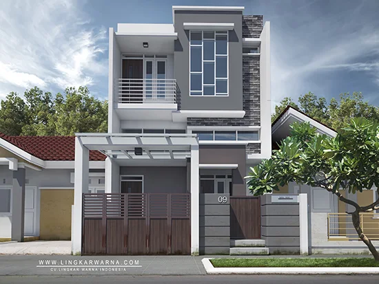 Detail Rumah Kotak Minimalis 2 Lantai Nomer 51