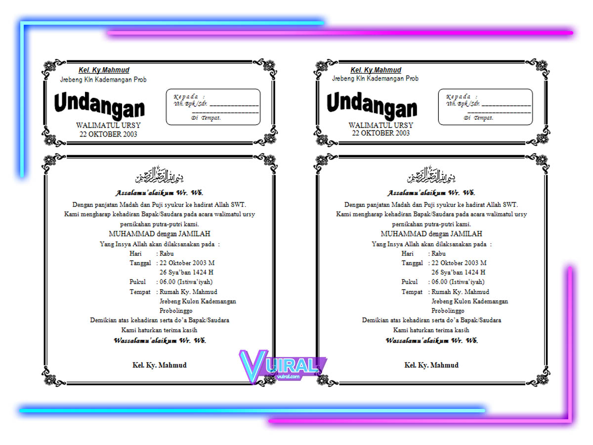 Detail Walimatul Ursy Undangan Nomer 32